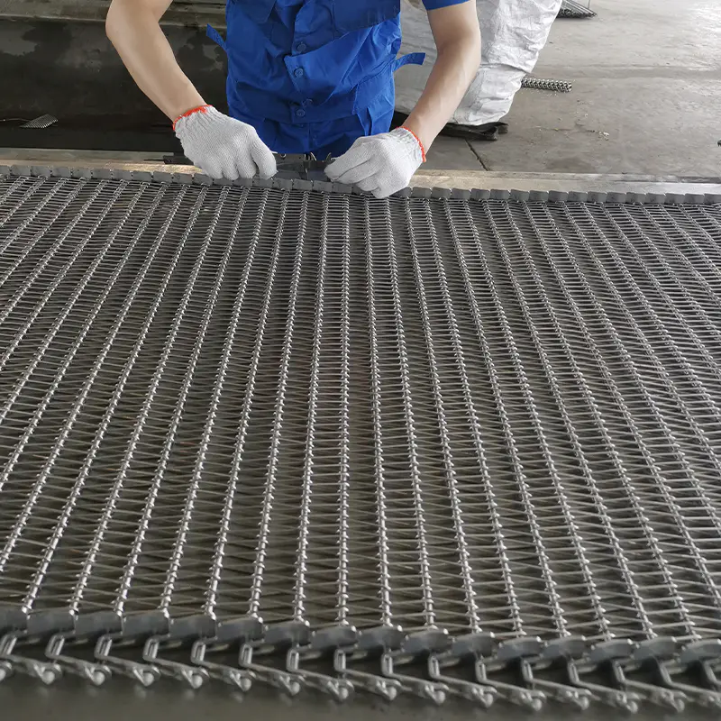 Tapis roulant de congélation rapide de produits aquatiques