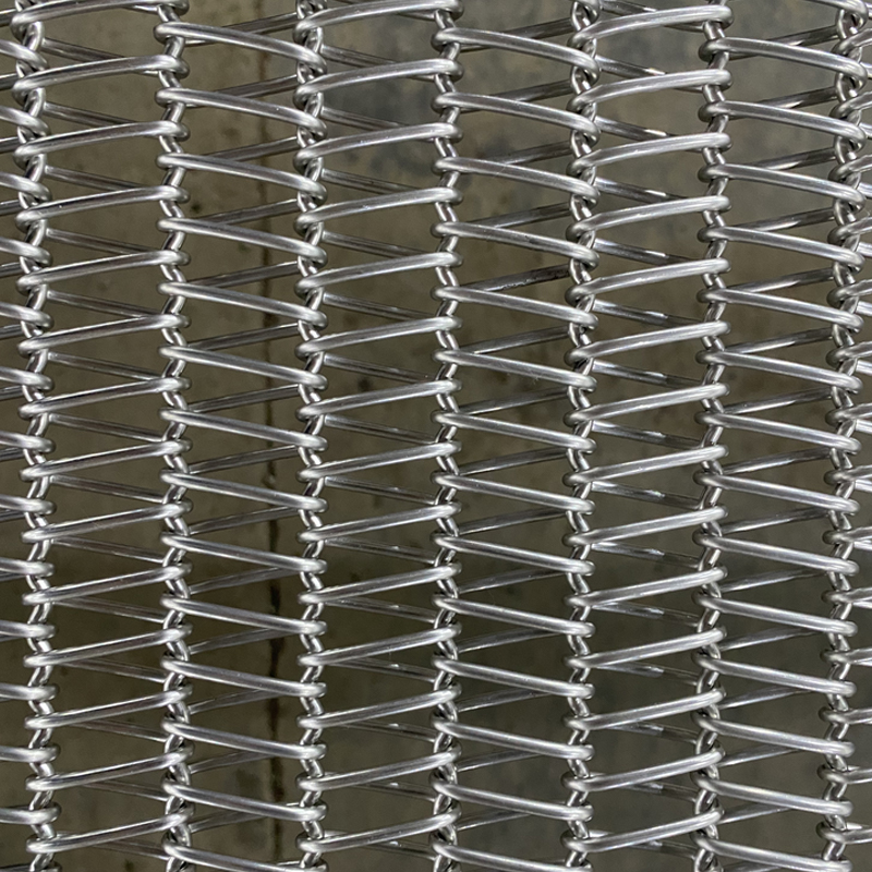 Ceinture de maille de four de brasage en aluminium d'évaporateur