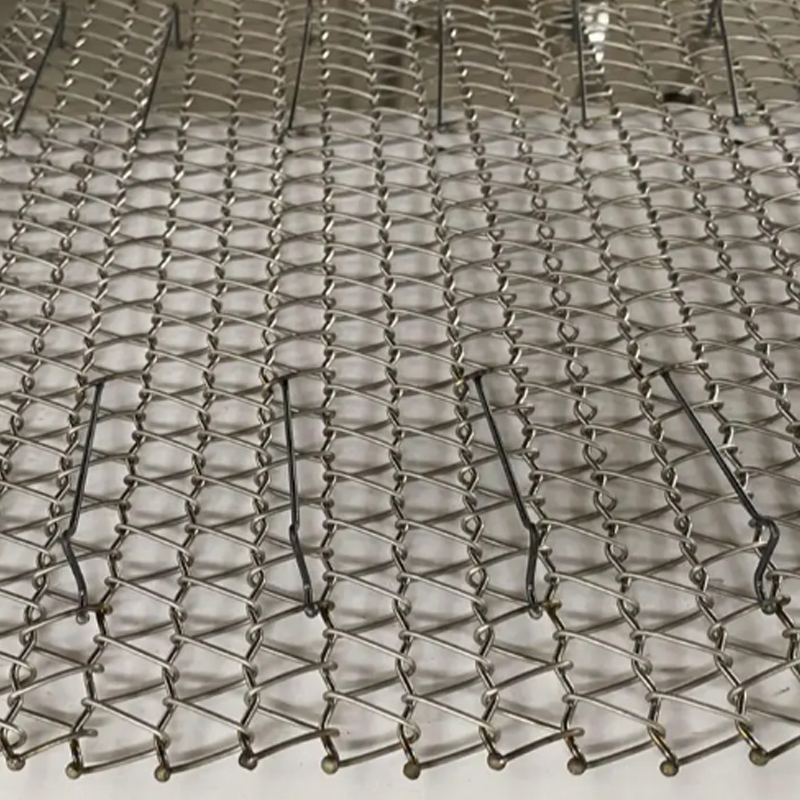 Ceinture en maille pour four de séchage de cellules photovoltaïques
